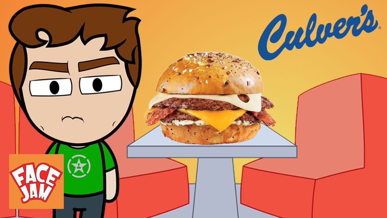Culver's Pepper Grinder Pub Burger | Face Jam