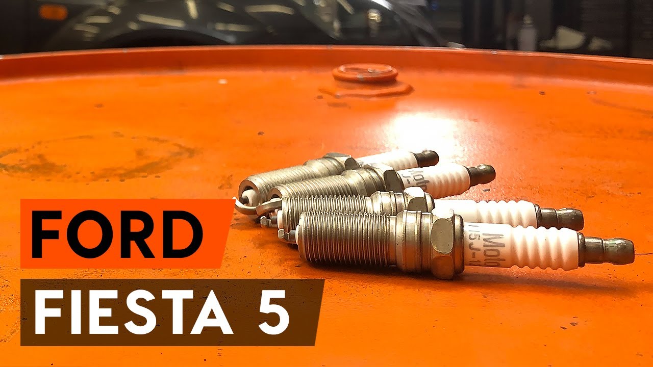 How to change spark plug on FORD FIESTA V JH, JD [TUTORIAL AUTODOC]