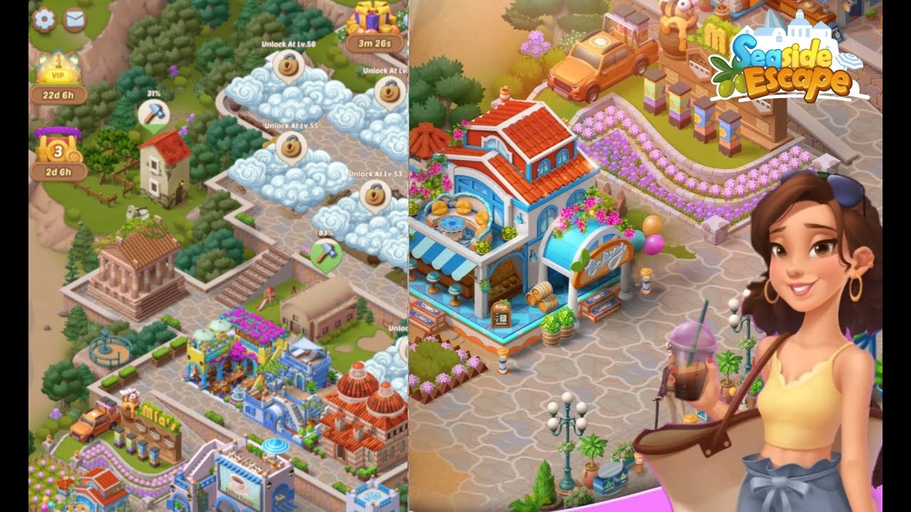 Seaside Escape |  Level 33 Part 24  🏖🏝