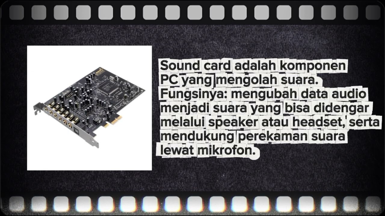komponen-komponen pc dan komponen tambahan pc
