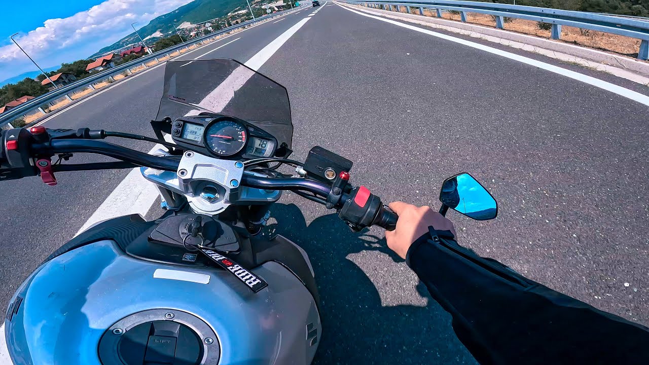 Suzuki GSR600 POV &ndash; Sunny Day, Loud Exhaust, Pure Vibes 🔥