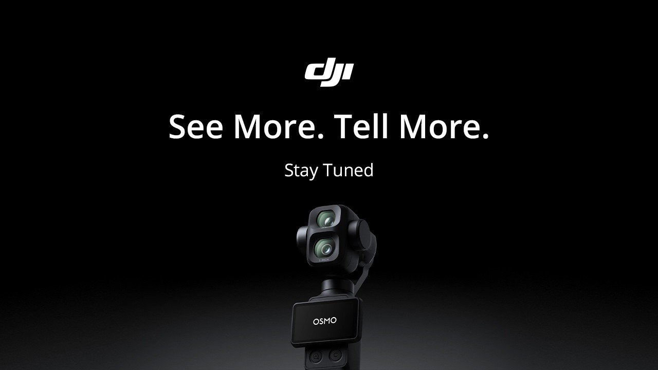 See More. Tell More.| Osmo Pocket 4P, Grand Release Coming Soon.