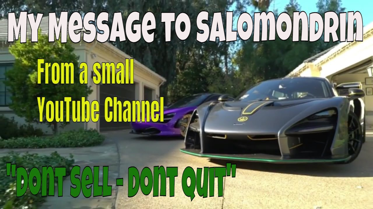 Salomondrin's Senna Destroyed by FIRE - My inspirational message to HIM