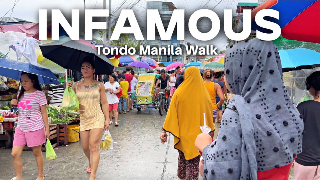 Real Walking Experience in Tondo Manila Philippines [4K]