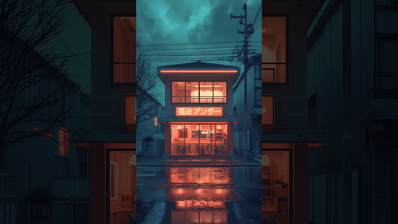 🌧️ LIVE Rain on the Coffee Shop Window | Peaceful Study Music