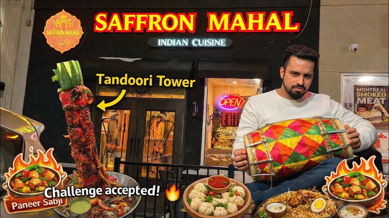 SAFFRON MAHAL 👏🏻NE KYA KHANA BNAYA THA ..! MAJA AA GYA 👏🏻 🥘 