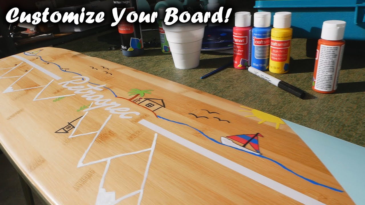 How To CUSTOMIZE Your Longboard's Graphics!