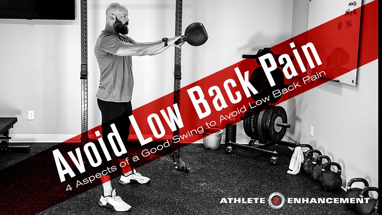 How to avoid lower back injury in your Swings