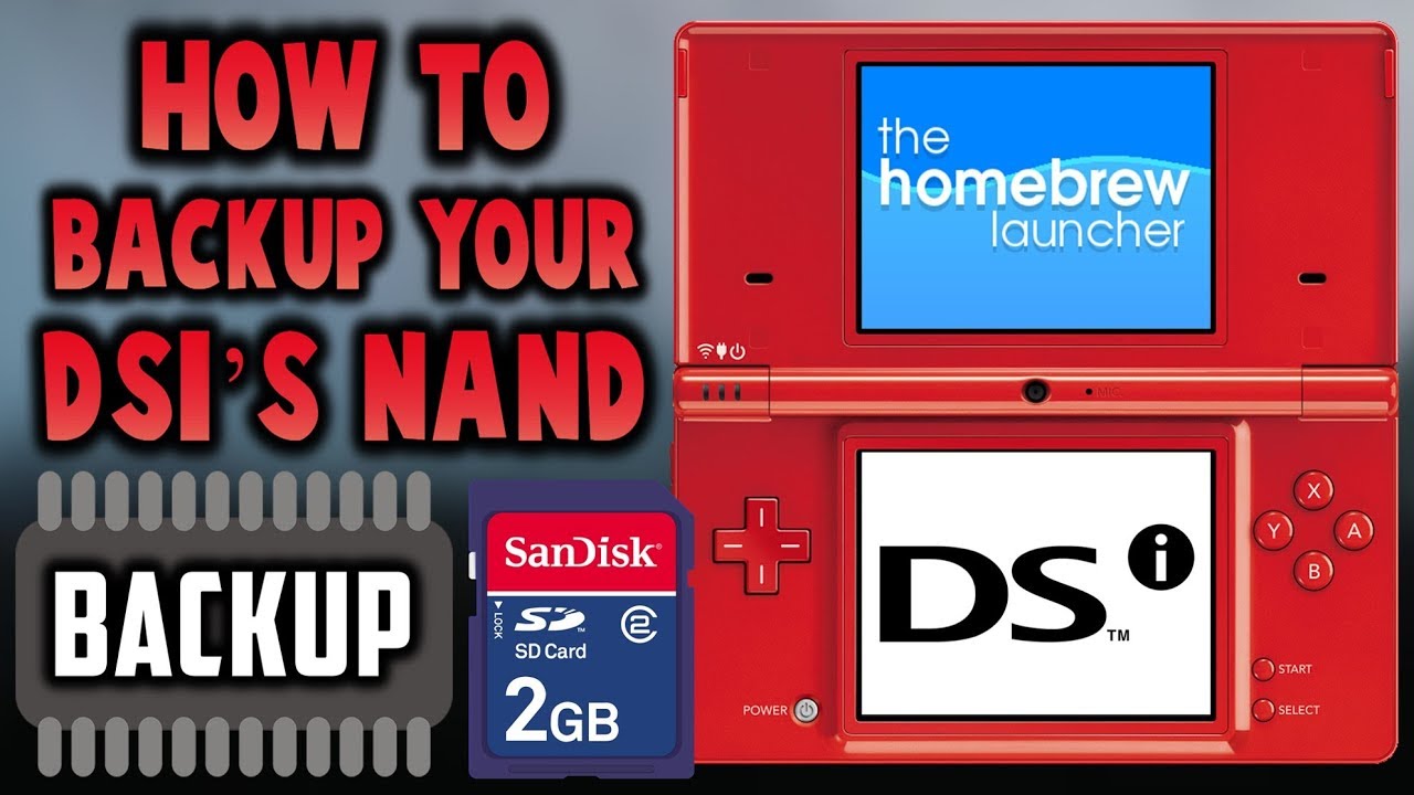 Резервное копирование DSi NAND! Простое руководство!