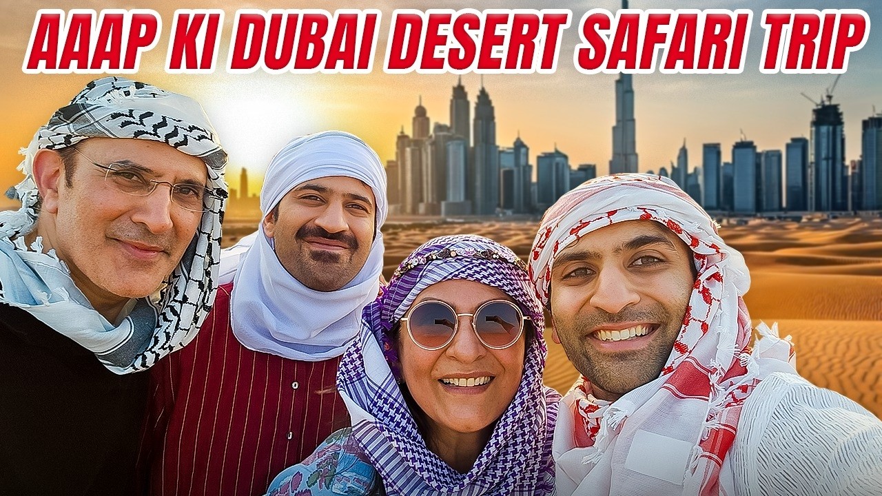 Dubai Ka Famous Belly Dance Aur Desert Safari! @ArchanaPuranSingh_Official @AarySethi