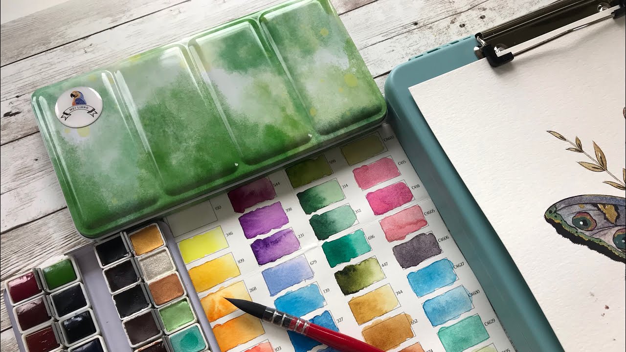 MeiLiang Travel Watercolor Paint Set review
