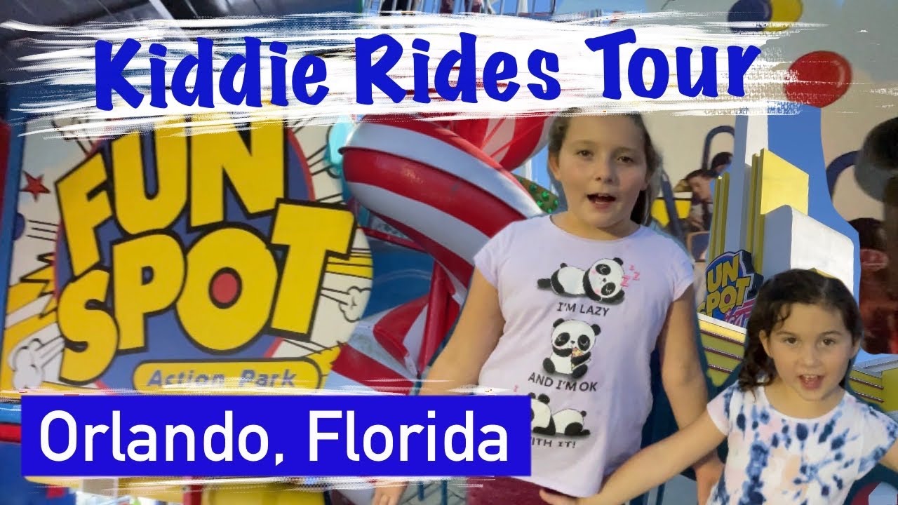 Fun Spot Orlando Amusement Park, Kid Rides Family Outdoor Fun
