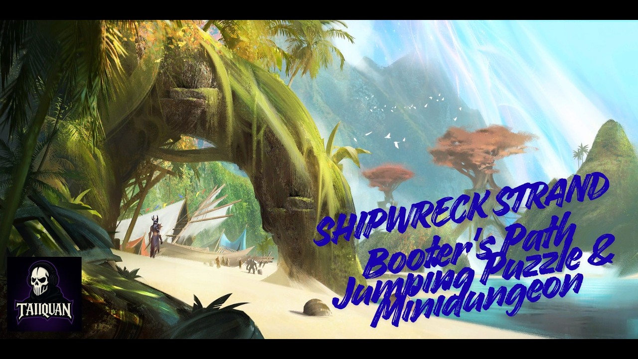 Booter's Path Jumping Puzzle & Minidungeon. 2-in-1 (GW2). Castora (1/6)