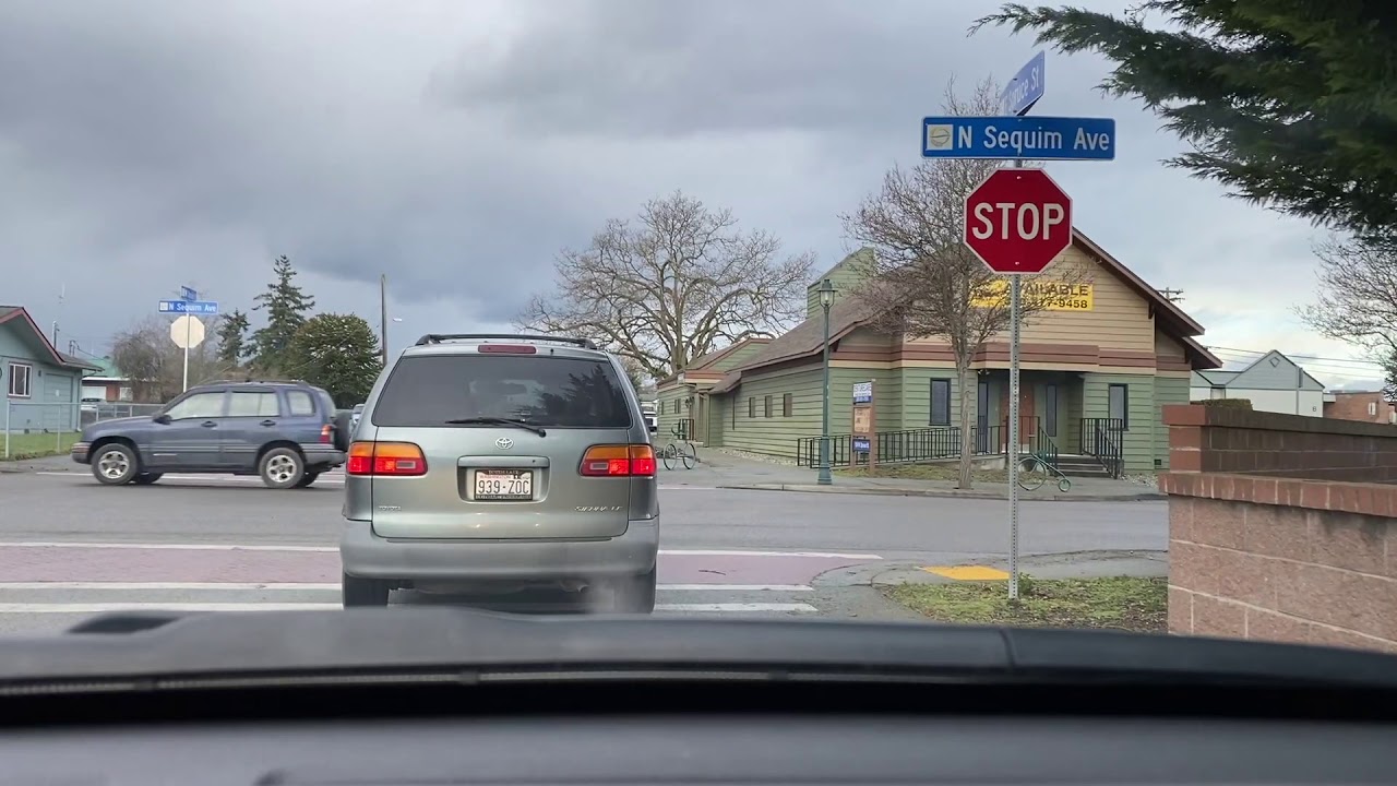 Driving Around SEQUIM, WA. | 2020 | Adagio Bean and Leaf to Railroad Bridge Park.