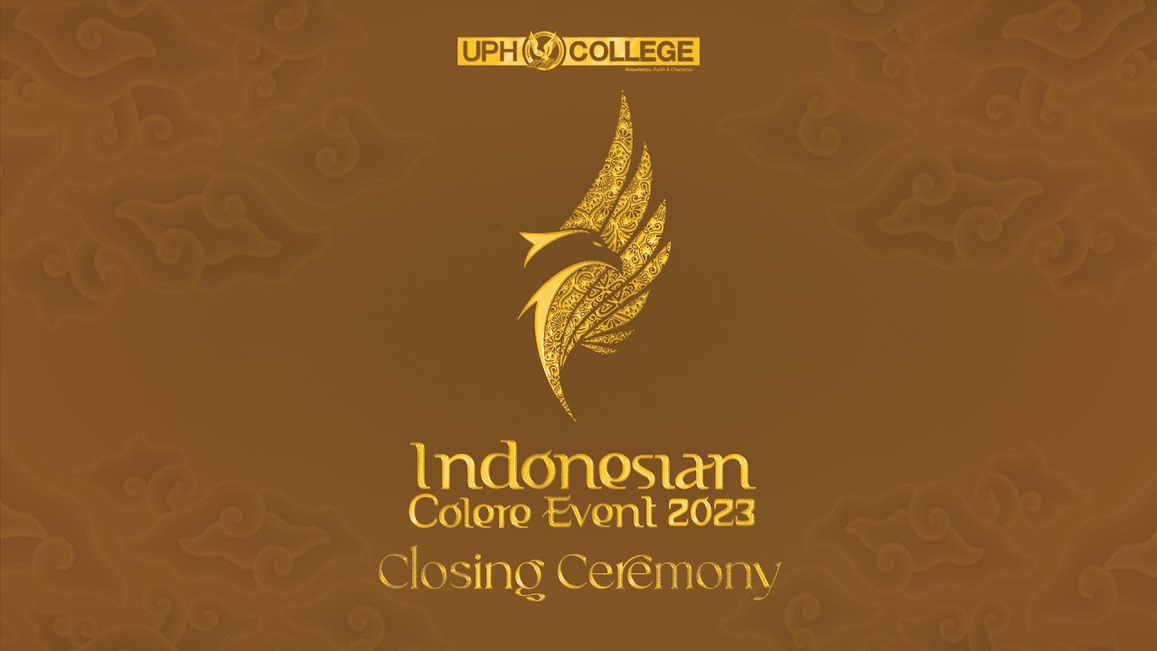 Closing Ceremony Indonesian Colere Event 2023