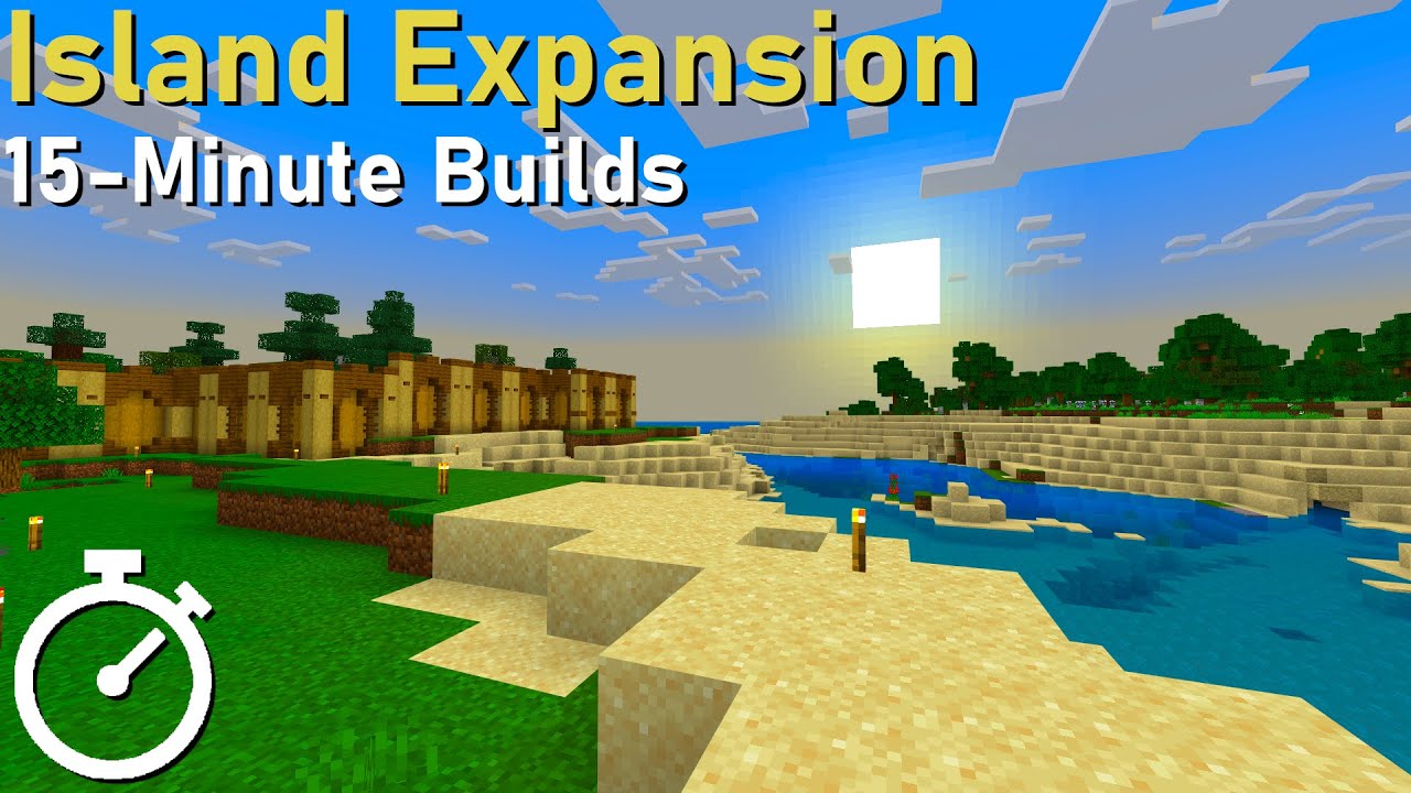 Bursting at the Walls and Expanding Outward - 15-Minute Minecraft Builds