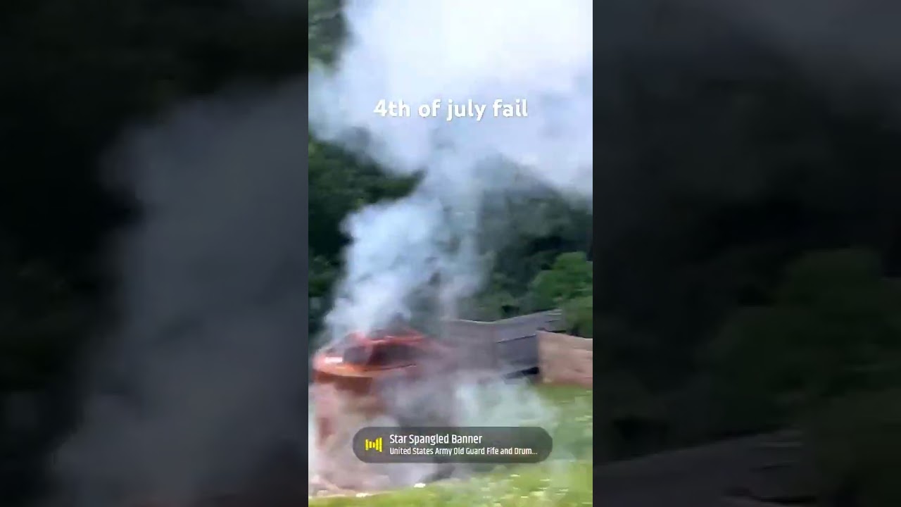 Epic firework fail