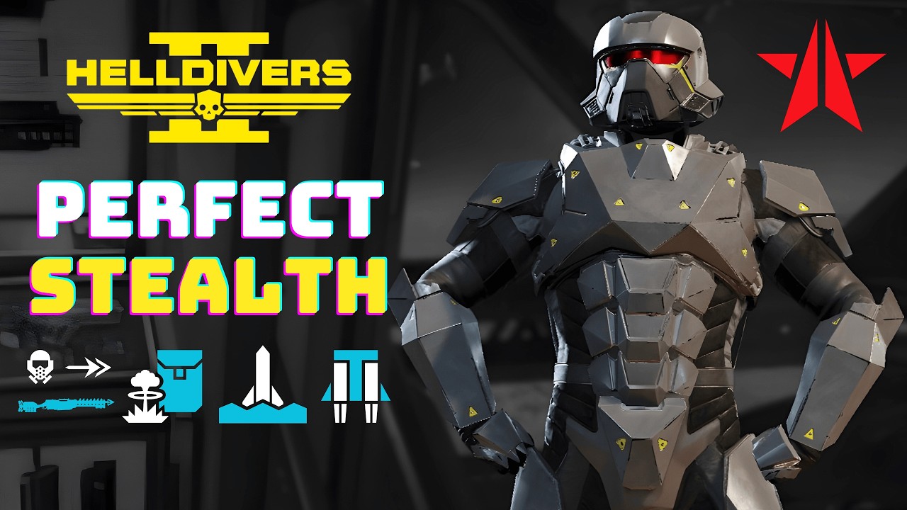 Helldivers 2: Perfect Stealth Gameplay - No Alarms / No Damage Taken / Full Clear / Max Difficulty