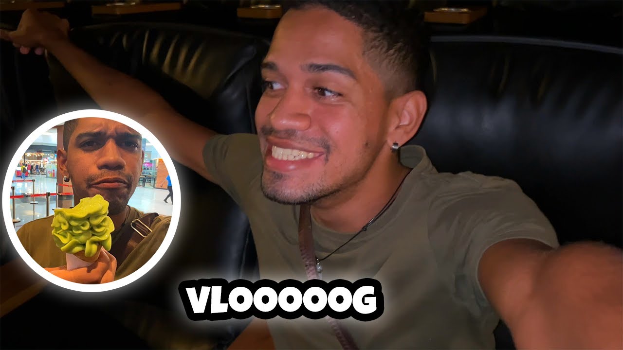 SOZINHO NO CINEMA E NOVO SORVETE DE PISTACHE DO RAGAZZO