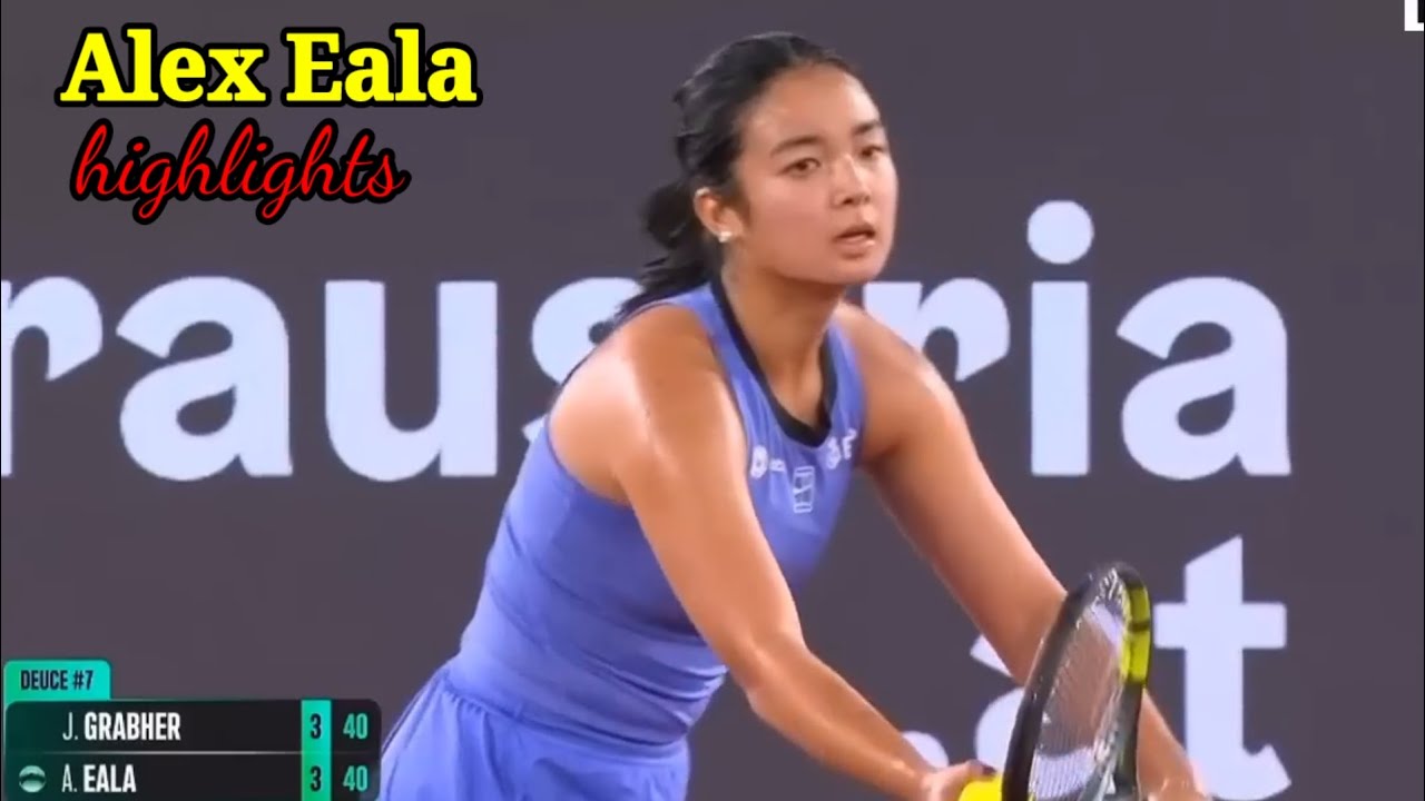 Alexandra Eala Vs Julia Grabher / Linz Open 2026 / 1st round highlights / 