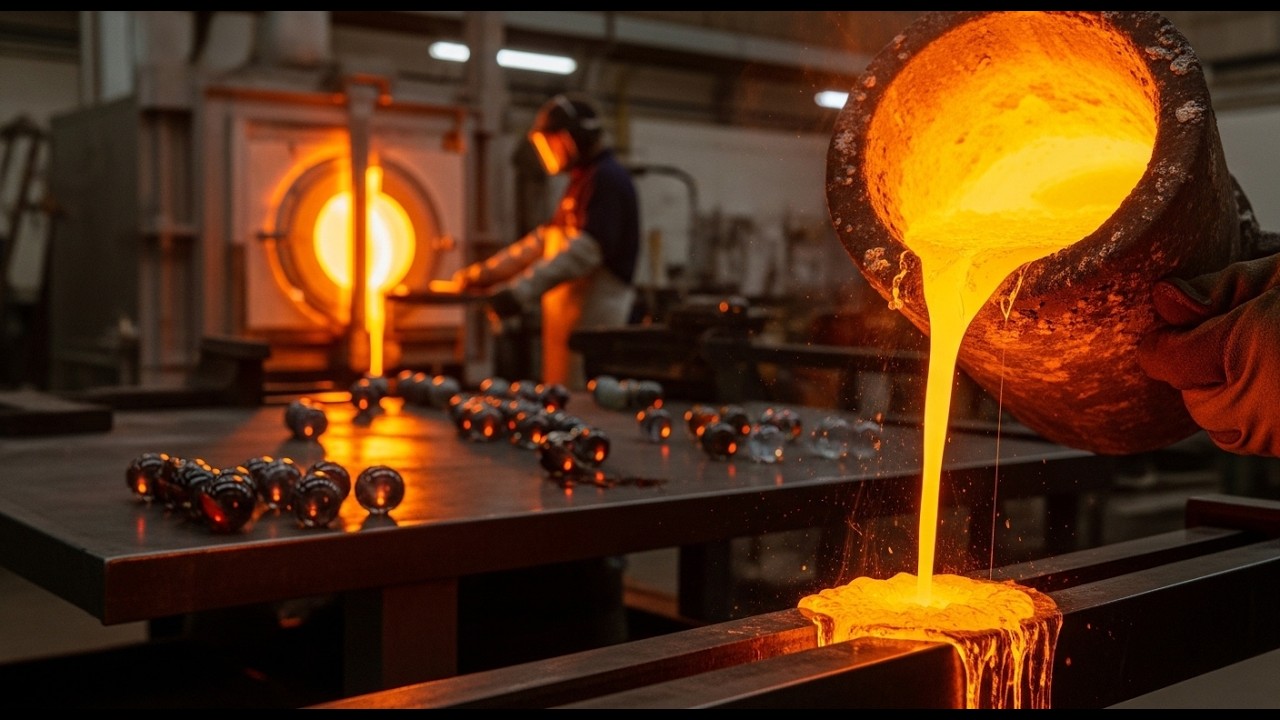 Inside the Glass Marble Factory – (Full Process) How Premium Marbles Are Made
