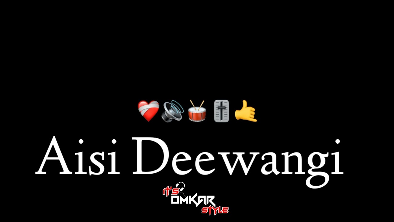Aisi Deewangi - SBL MIX - Dj Ameer & It's OmkarStyle Remix 