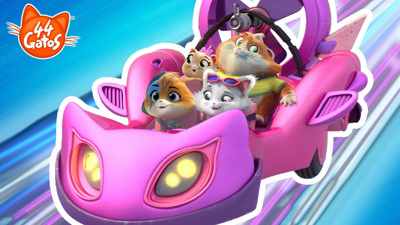 44 Gatos | &iexcl;Brum, brum! 🚗💨 &iexcl;Abr&oacute;chense los cinturones, que nos vamos con los Buffycats!