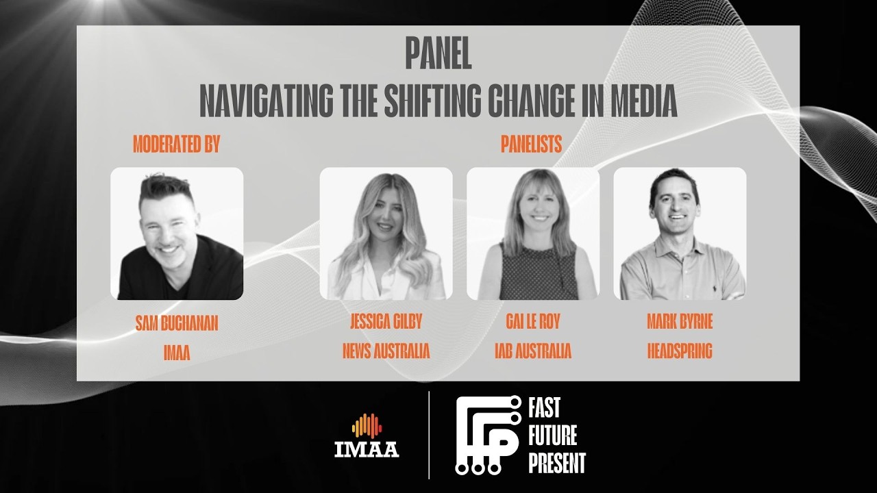 Fast.Future.Present: Keynote: Navigating the Shifting Change in Media.