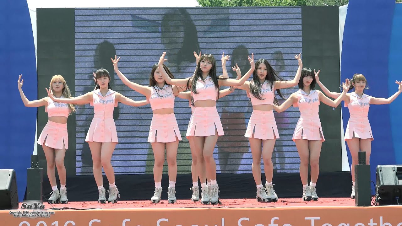[160519] 오마이걸(OH MY GIRL) '한발짝 두발짝' 전체 직캠 By SuYa @소방관 몸짱선발대회 축하공연