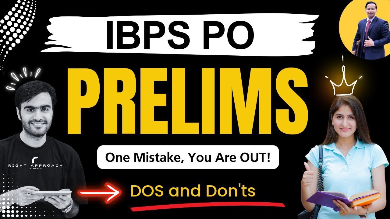 DESERVING ONE  - IBPS PO Prelims Strategy 2024 | Banking Exams | SBI | Qualify IBPS PO Prelims |