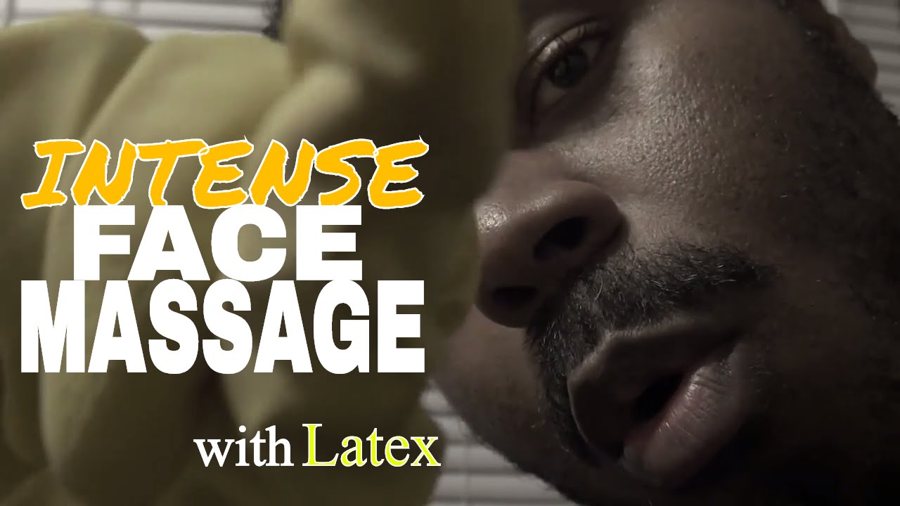 ASMR Face Massage & Scalp Massage Role Play with Latex Gloves (INTENSE LATEX SOUNDS) - No Talking