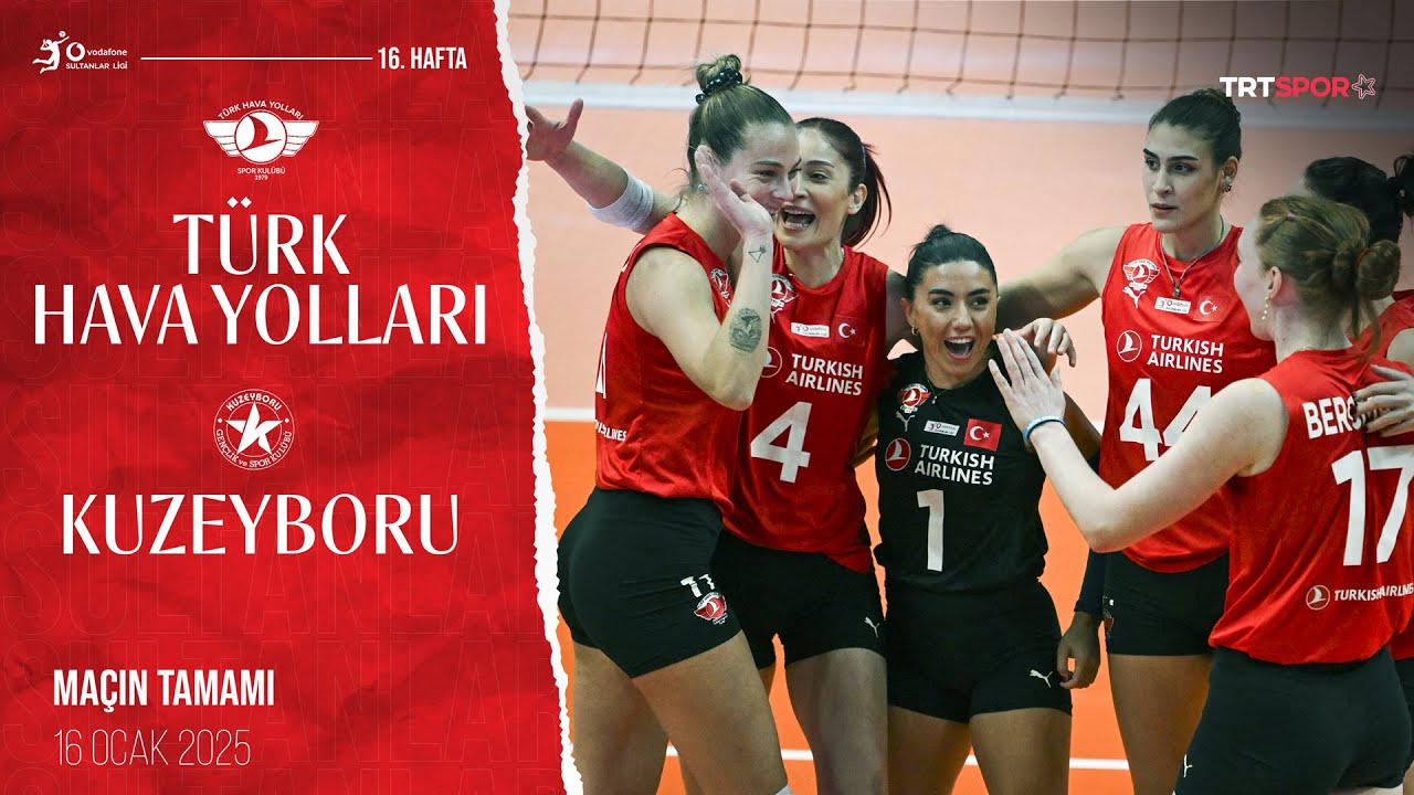 Maçın Tamamı | Türk Hava Yolları - Kuzey Boru 'Vodafone Sultanlar Ligi'