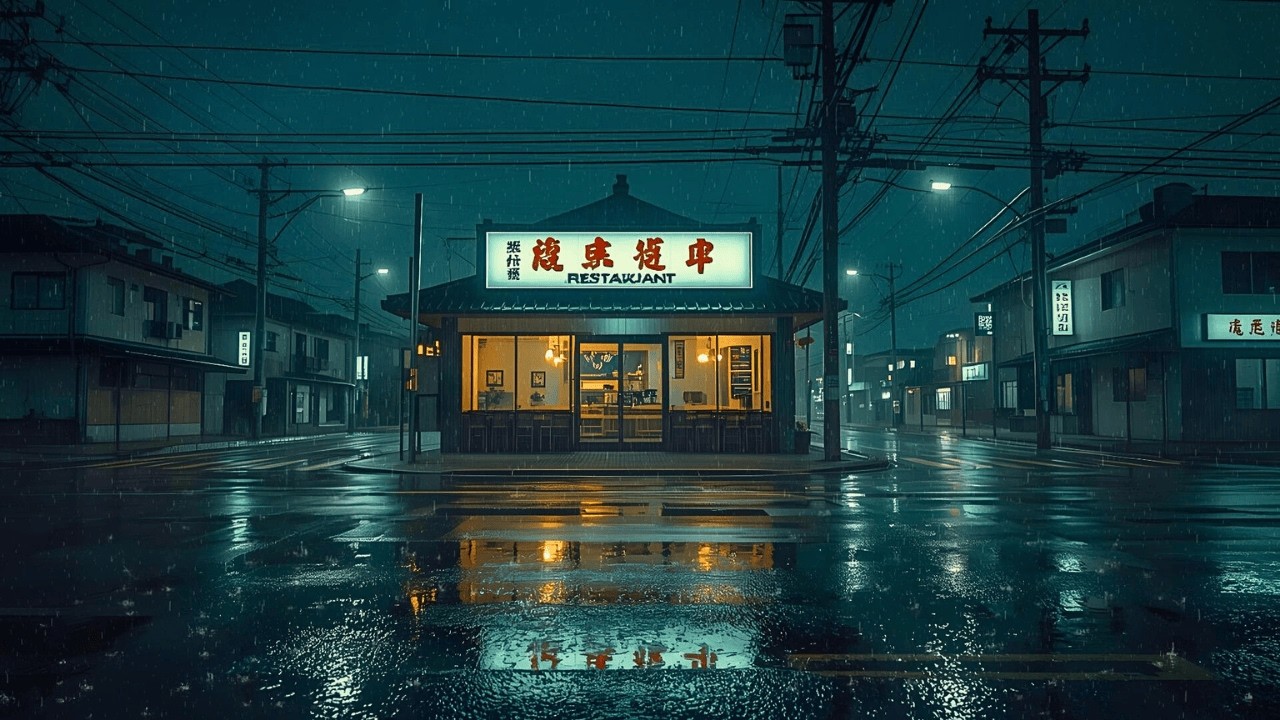 Rainy Tokyo Nights 🌧️ Calm Lofi Music for Midnight Rest | Midnight Tokyo Lofi