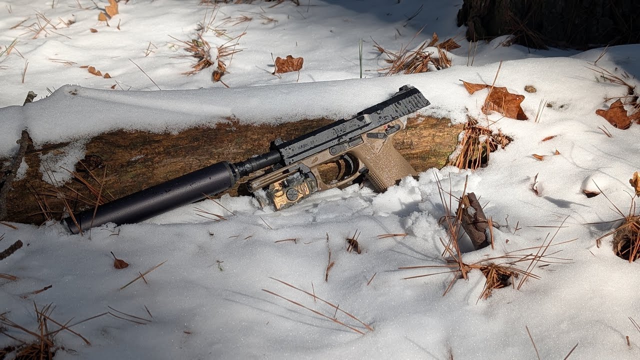 Heckler and Koch  Mark 23 Run and Gun Snow Day