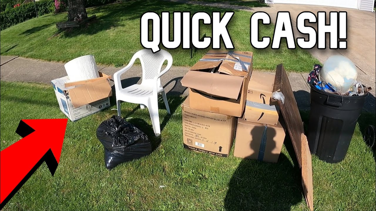 Turning Trash Into Cash- Curbside Scrapping + Scrapyard Trip