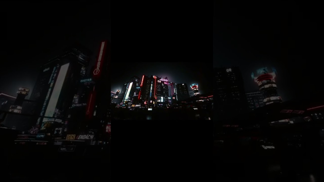 Rainy Night City | Neon Cyberpunk Ambience