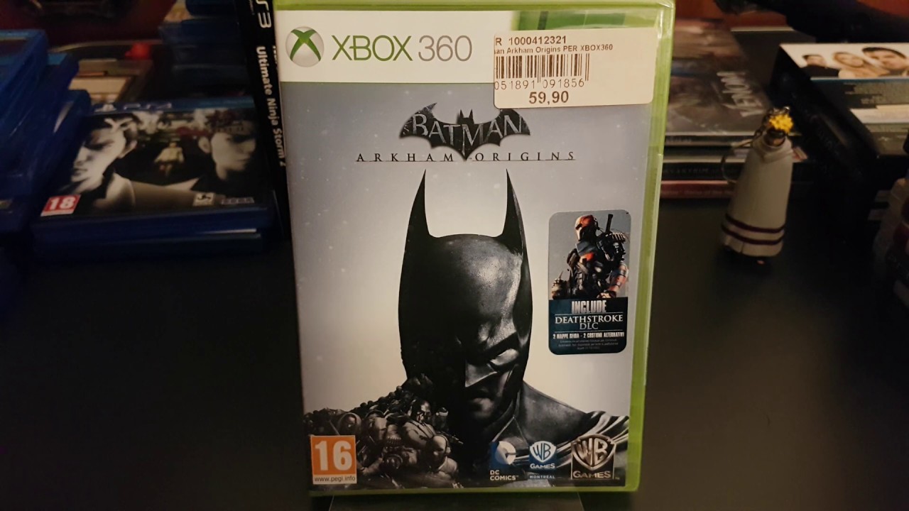 Unboxing: Batman Arkham Origins XBOX 360 (ASMR)