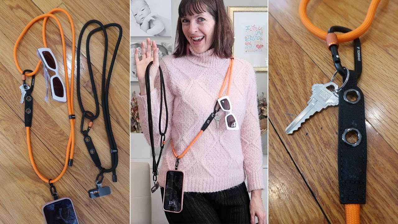 Torras Anti-Theft  Phone Lanyard with Carabiner - Full Demo + Review