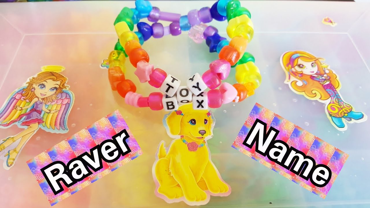 What is a raver name? Oldschool rave storytime & kandi tutorial