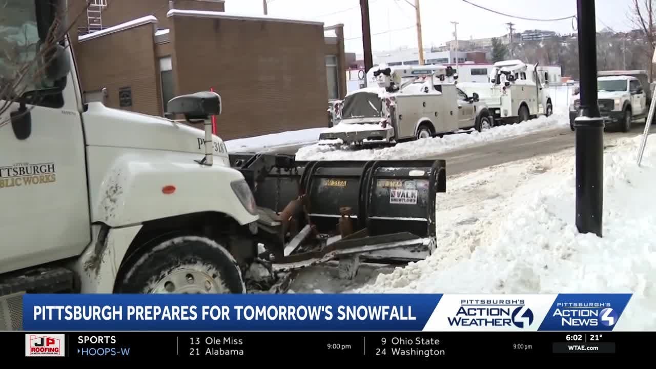 Pittsburgh fleet is ready for next snowfall