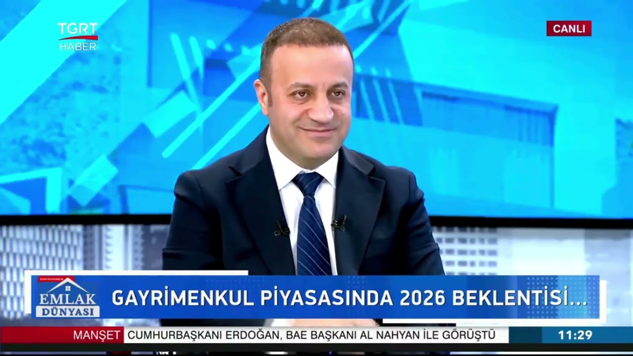 Luxera GYO Yönetim Kurulu Başkanı RAMAZAN TAŞ | TGRT Emlak Dünyası Programı