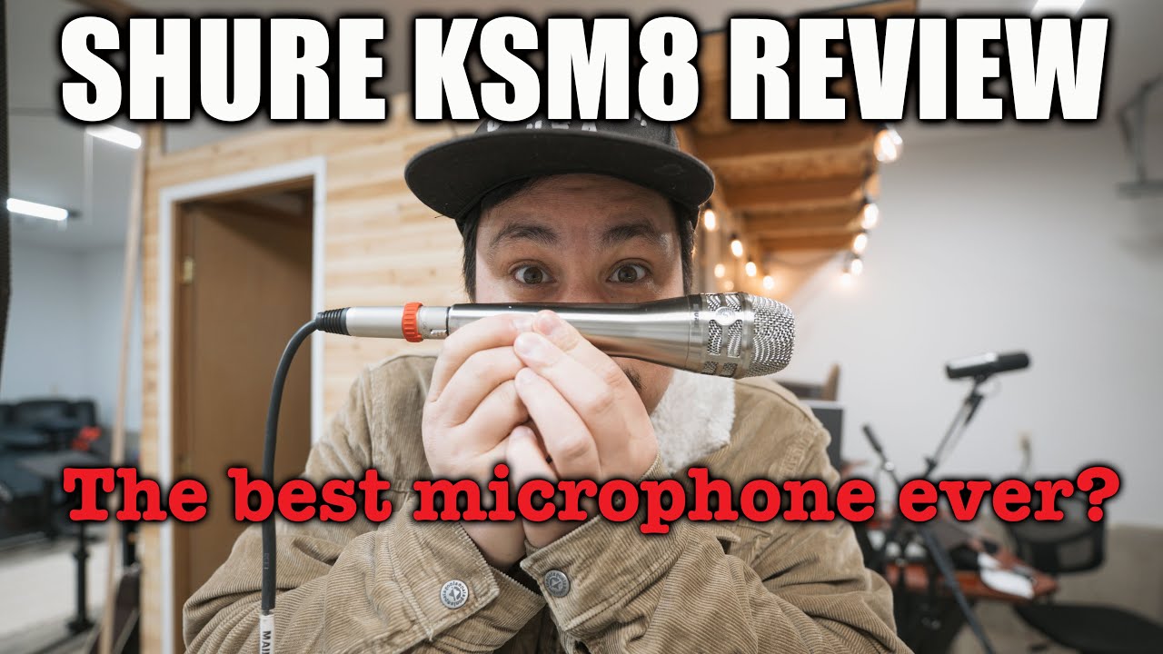 Shure Ksm8 Microphone Review, Testing, And Unboxing
