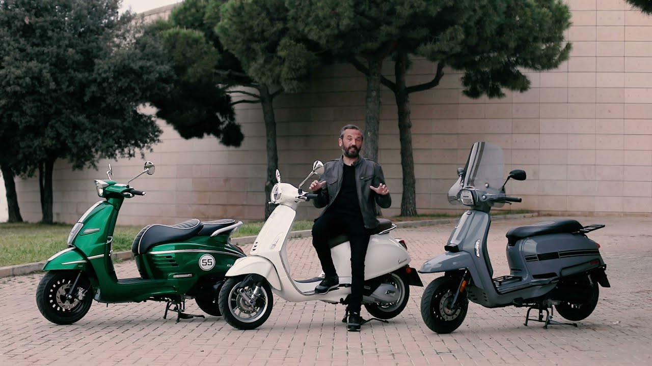 Lambretta, Peugeot y Vespa 2021 🛵 | Prueba Scooter 125 / Test / Review en español | motos.net