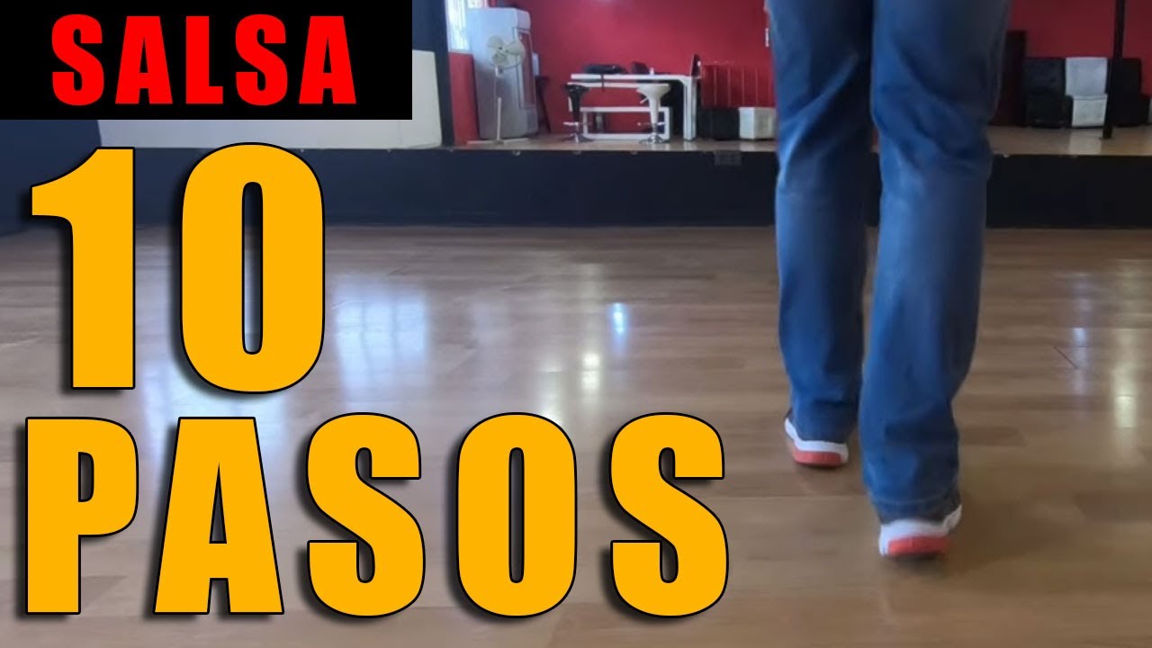 🔥10 PASOS BASICOS DE SALSA!!!🔥 / 123 567 Salsa para Principiantes Paso a Paso