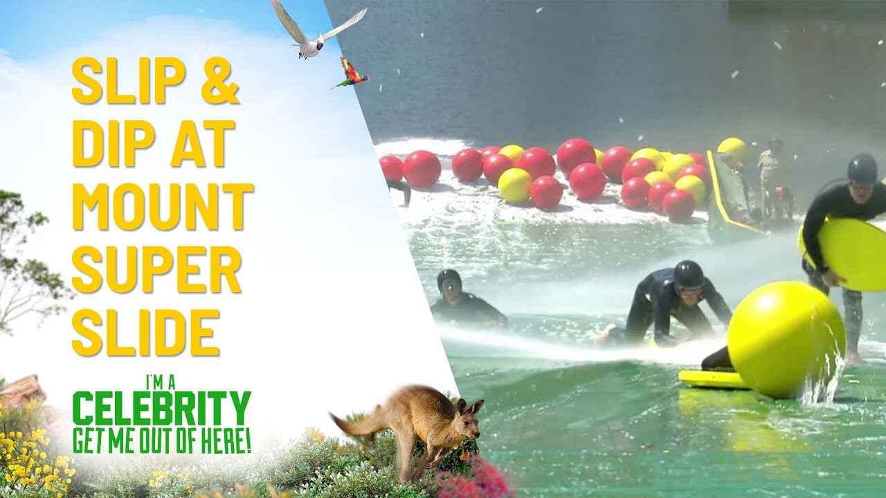 Mount Super Slide Trial | I'm A Celebrity...Get Me Out Of Here! Australia | Channel 10