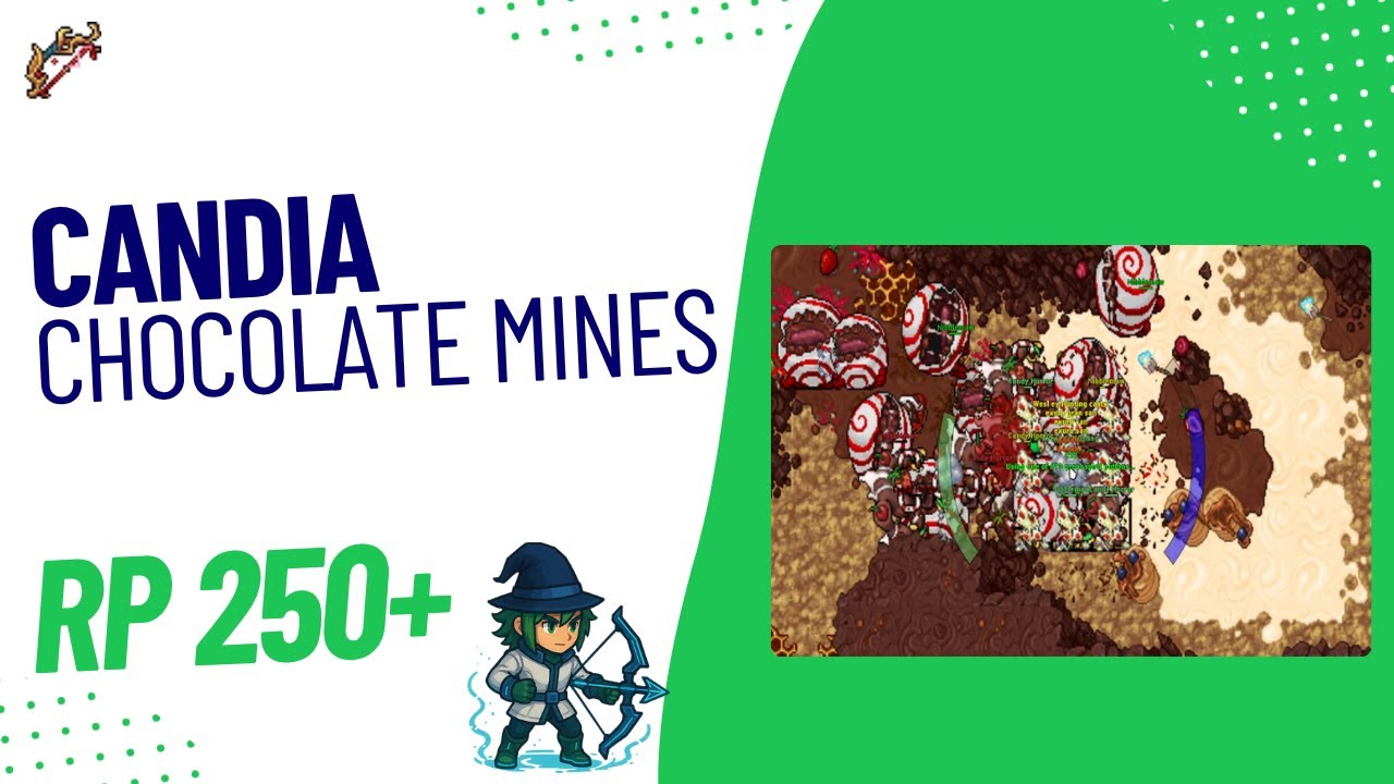 RP 250+  Hunt Solo - Chocolate Mines [Candia] - 2.2kk/h Raw e 100k/h Profit  #weslotty #tibia #rpg