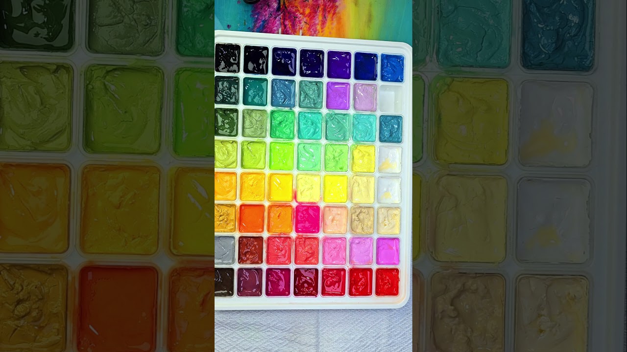 Himi Miya Gouache ULTIMATE SECRET for keeping it MOLD FREE and WET paint! #himimiyagouache