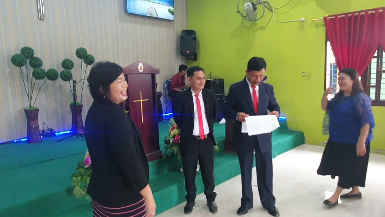 Pembubaran Panitia Natal 2022 oleh Gembala Sidang