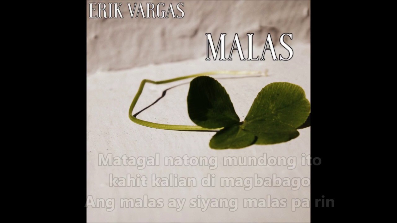 Erik Vargas - Malas (Official Lyric MV)