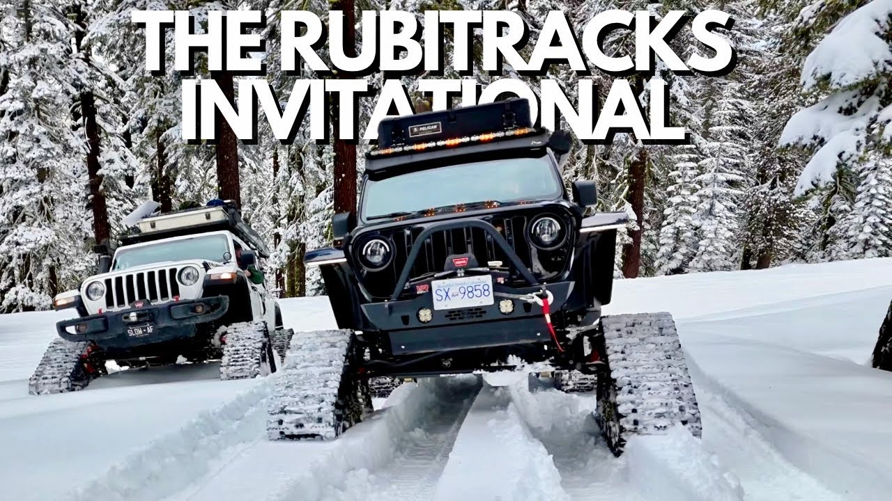 6 4x4 грузовиков на заснеженных трассах в горах Сьерра | RUBITRACKS INVITATIONAL | EP23